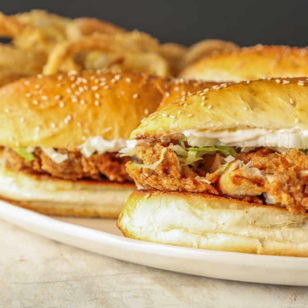 2 adet Tavuk köfte Burger