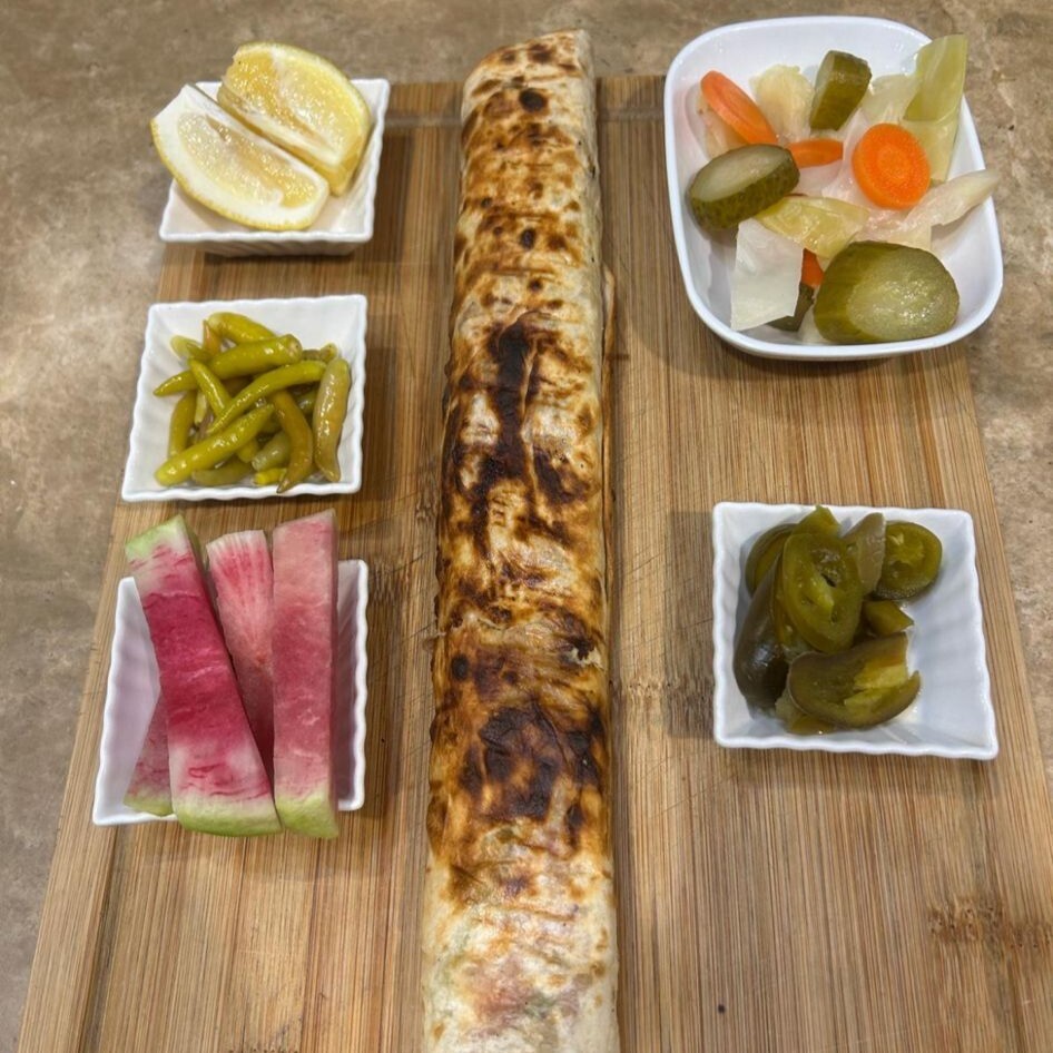 Izgara Kaşarlı Sucuk Dürüm