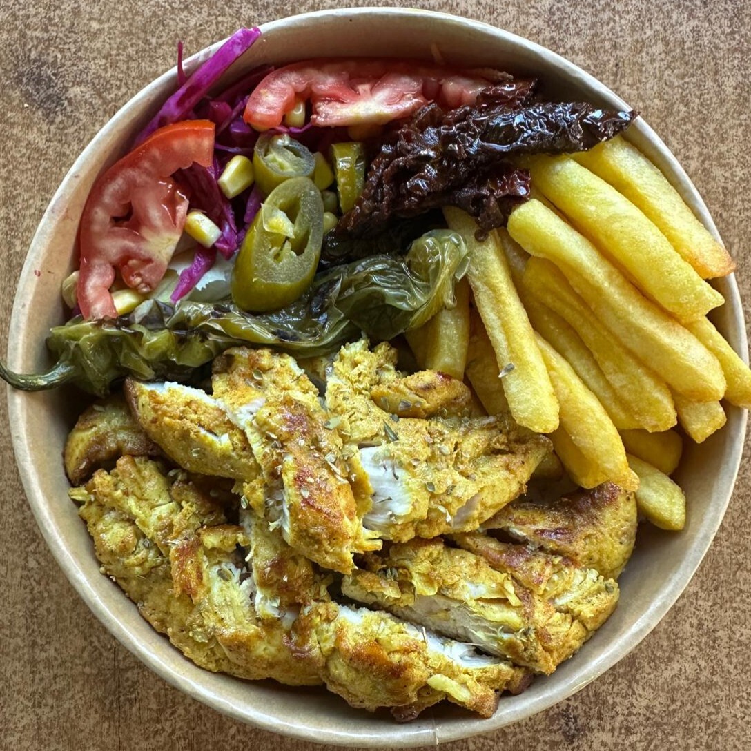 Bowl 23 Şefin Tavsiyesi Izgara Menü Tereyağlı Pilav & Chef's Recommended Grill Menu