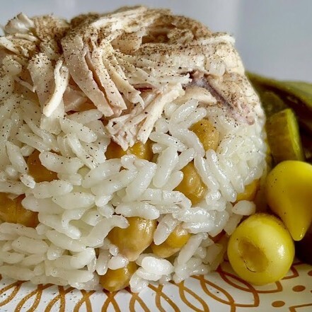 Tavuk Pilav+ayran+tursu