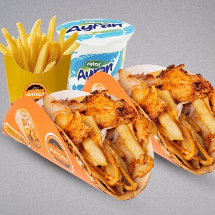 2'li DoyTako Menü (Tavuk Dönerden)