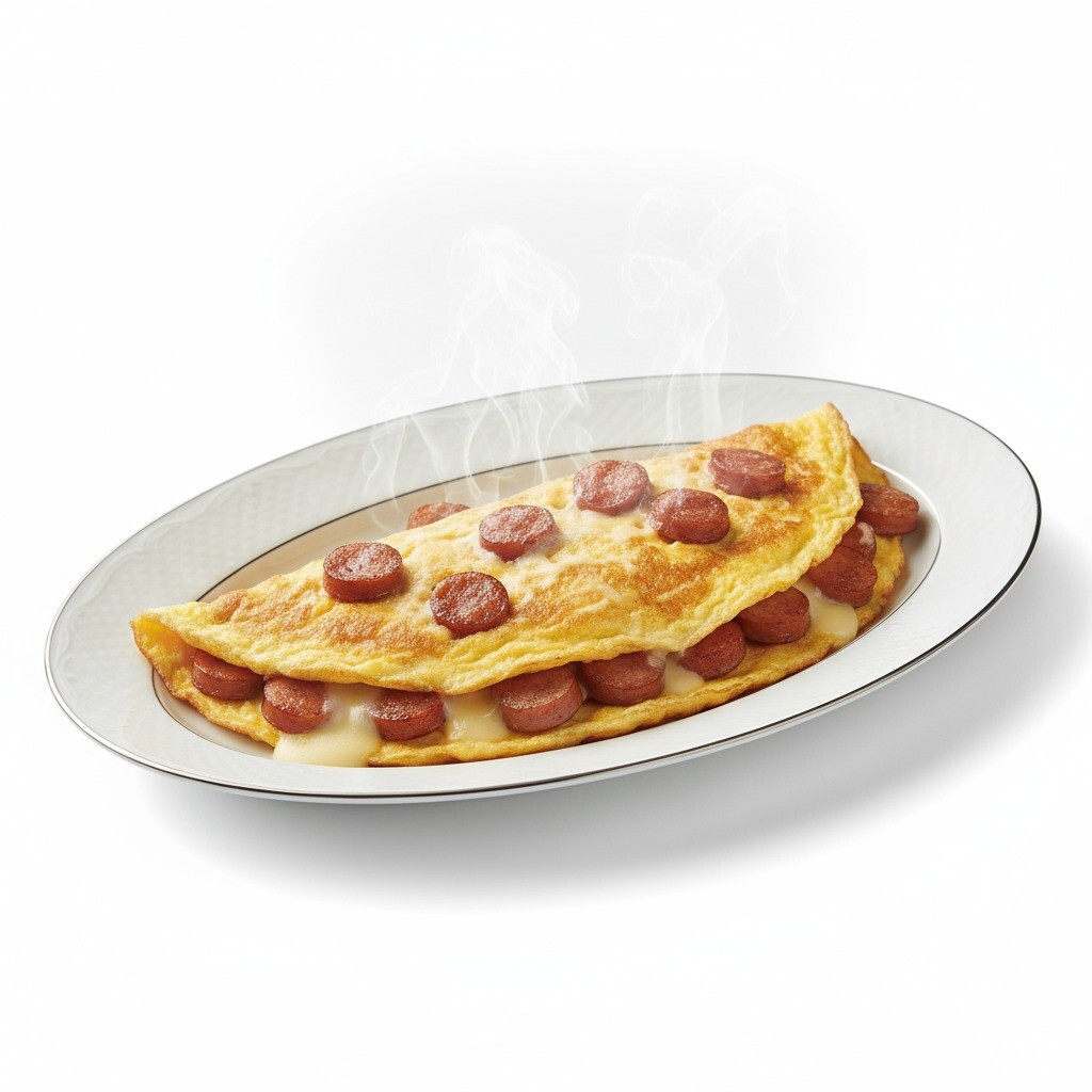Sosisli Omlet