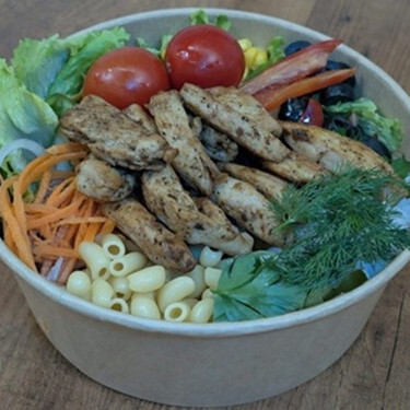 Makarnalı Tavuklu Bowl