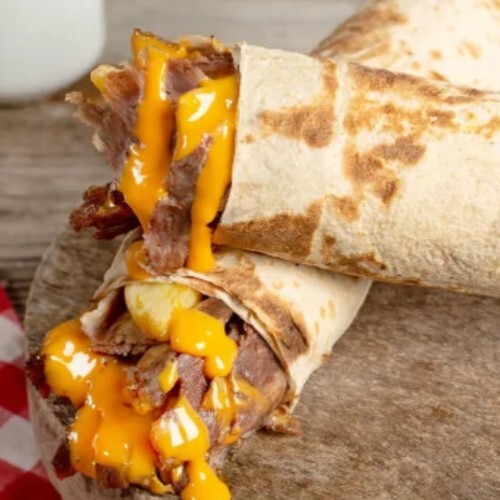 Cheddar Soslu Et Döner Dürüm