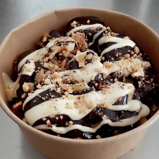 Bitter Çikolatalı Waffle