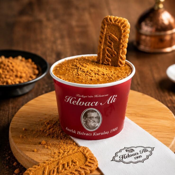 Lotus Bisküvili İrmik Helvası Dondurmasız (Extra boy 260 gr)