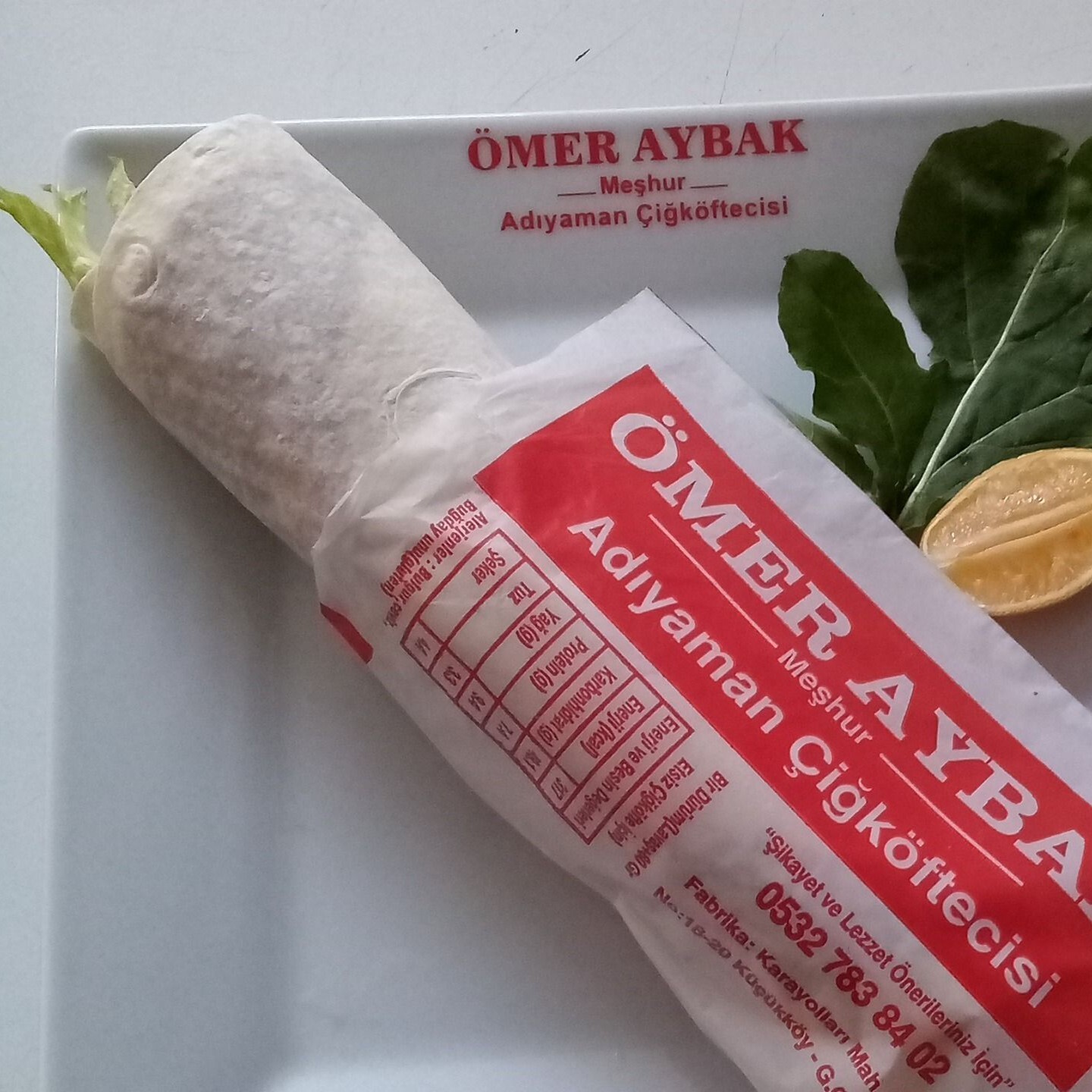 Doritoslu Çiğ Köfte Dürüm