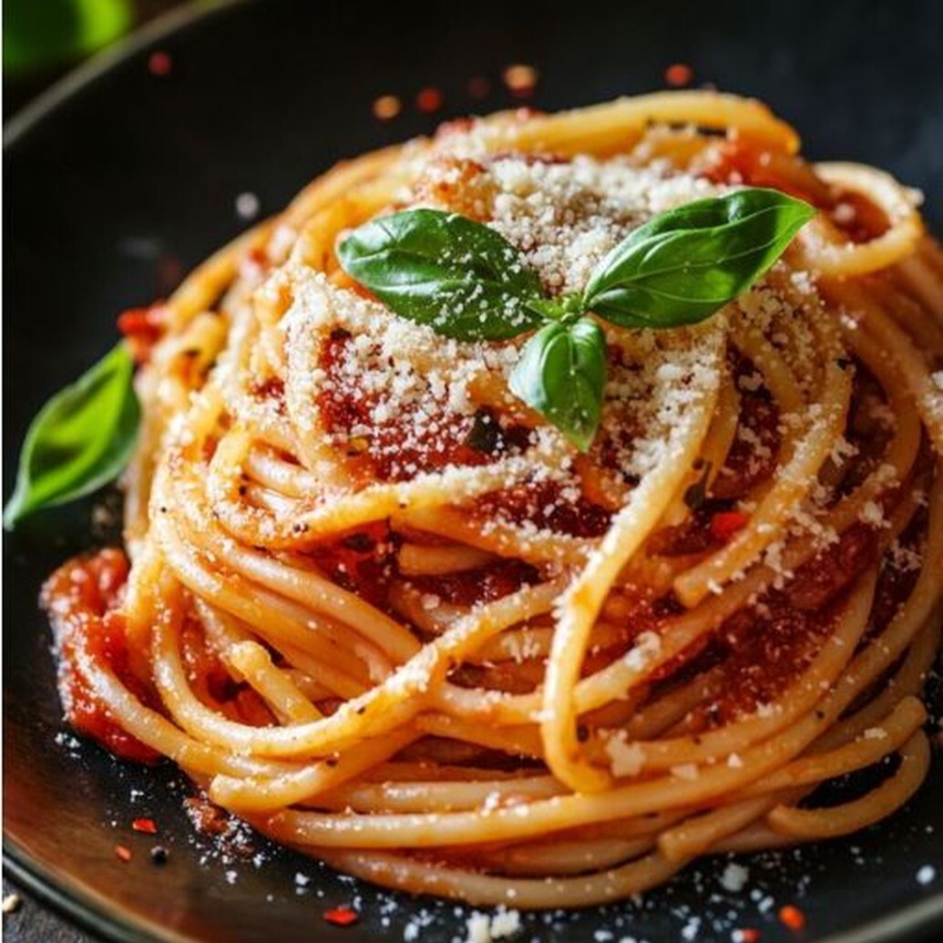 Napoliten Soslu SPAGETTİ Makarna