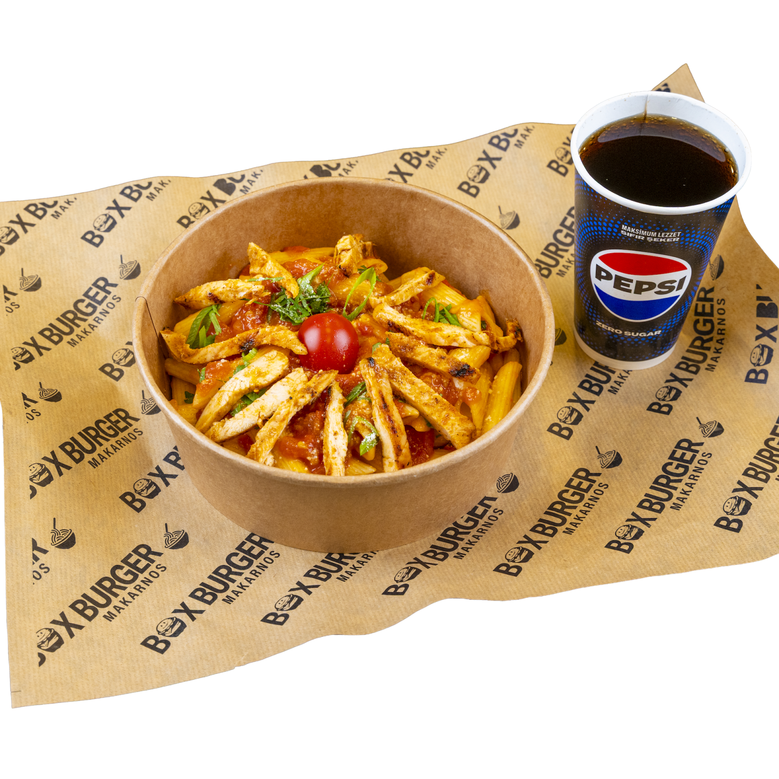 Napoliten Soslu Tavuklu Penne