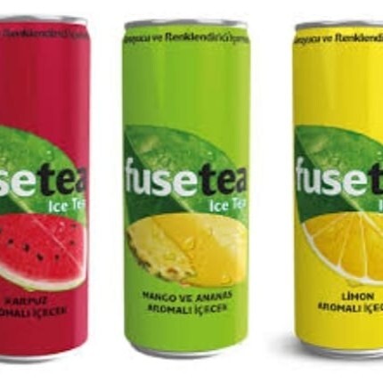 Fuse Tea Çeşitleri (MANGO-KARPUZ-ŞEFTALi 330ml)