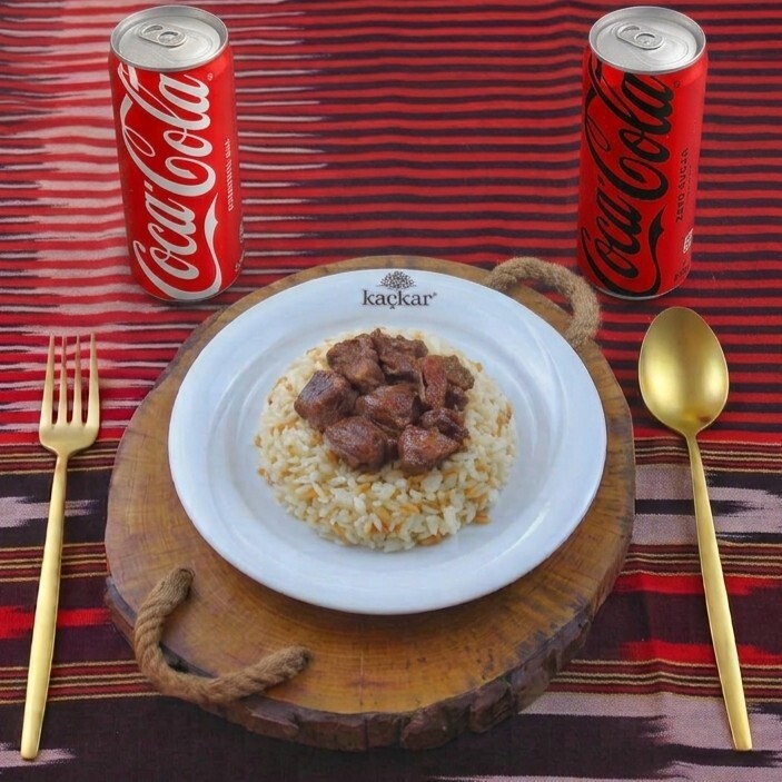 Pilavüstü Kavurma + Coca Cola 330 ml