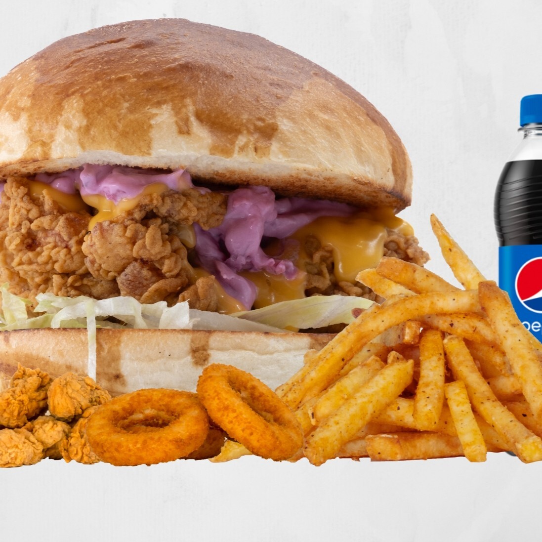 Carmesi Burger Menü