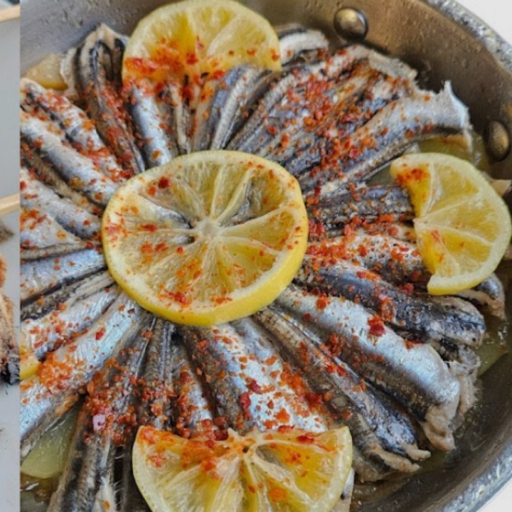 Izgarda Acılı 1 kilo Hamsi
