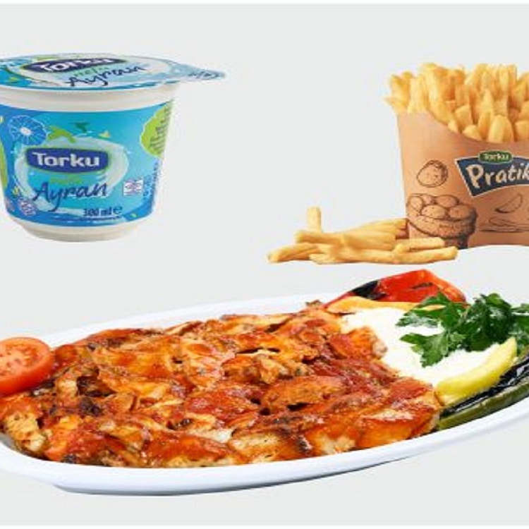 Tavuk İskender (100 gr.) Menü