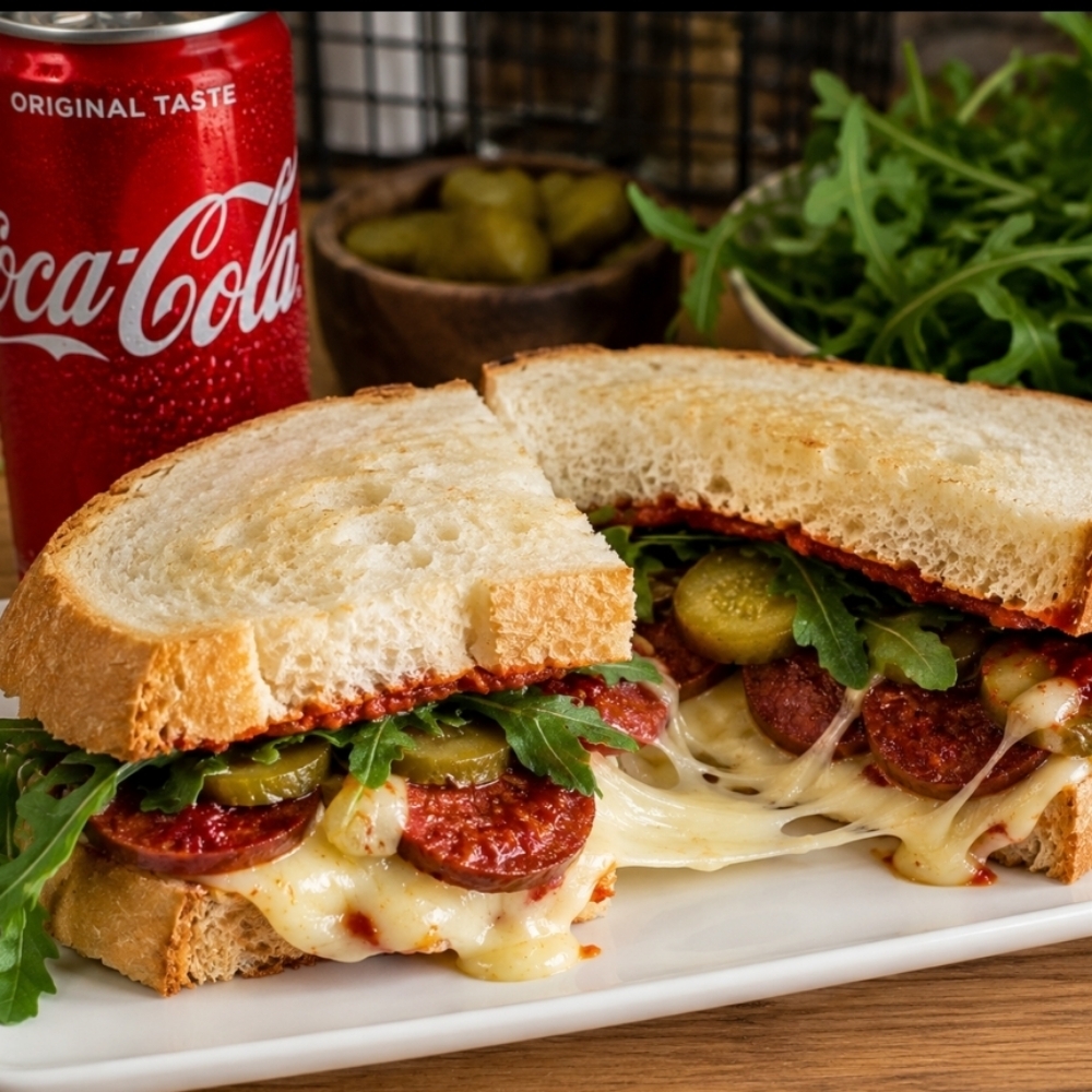 Yarım Ekmek Tost & Cola (250 ml)