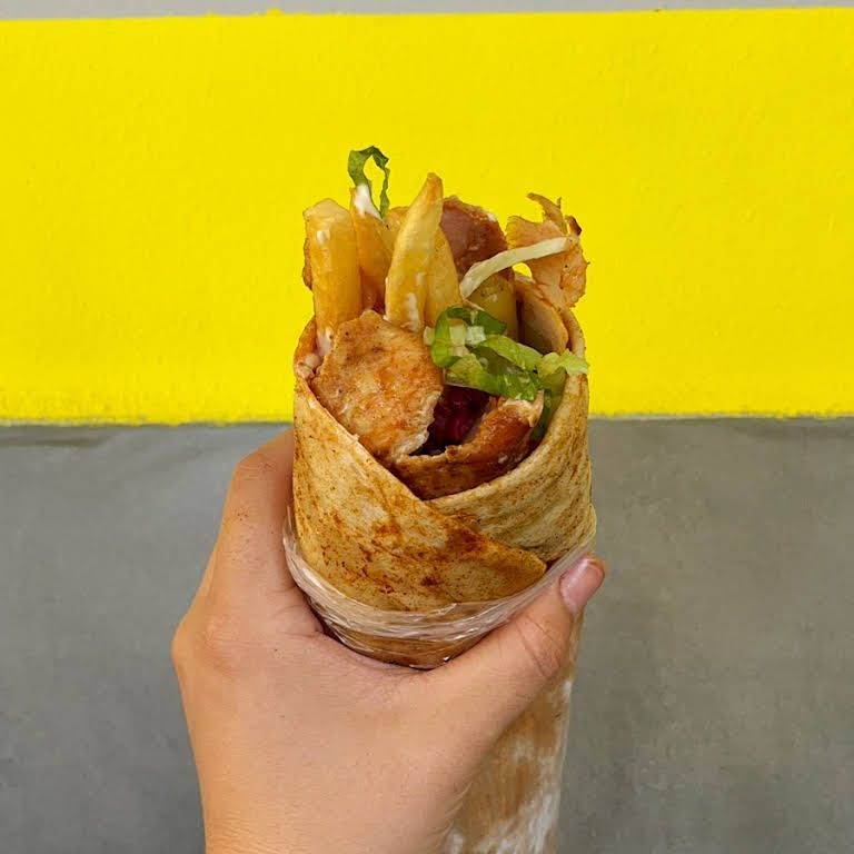 Tavuk Döner Dürüm (100 gr.)