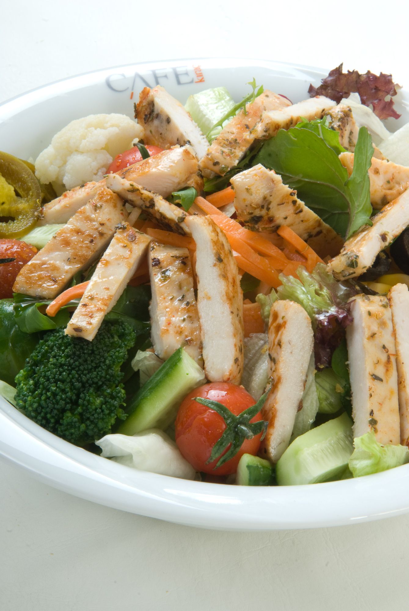 Barbekü Tavuk Salata
