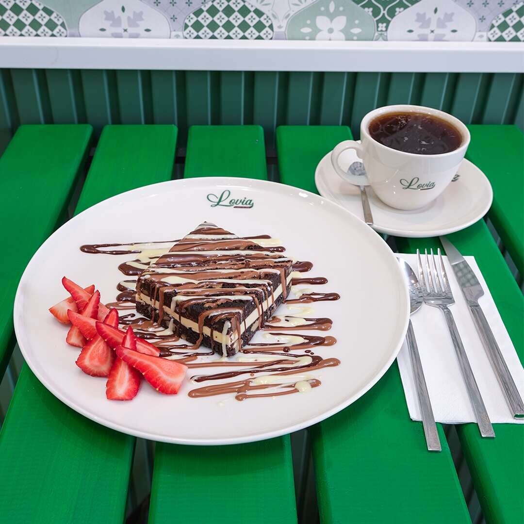 Beyaz Çikolatalı Brownie