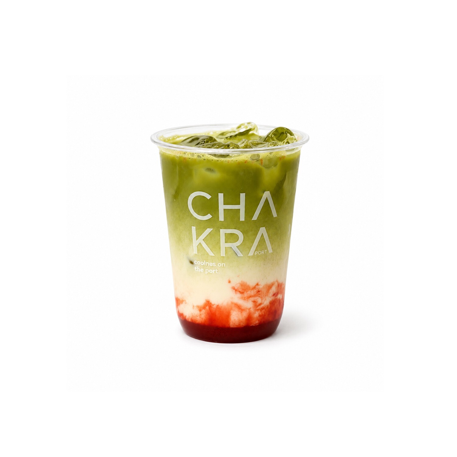 Iced Strawberry Matcha Latte