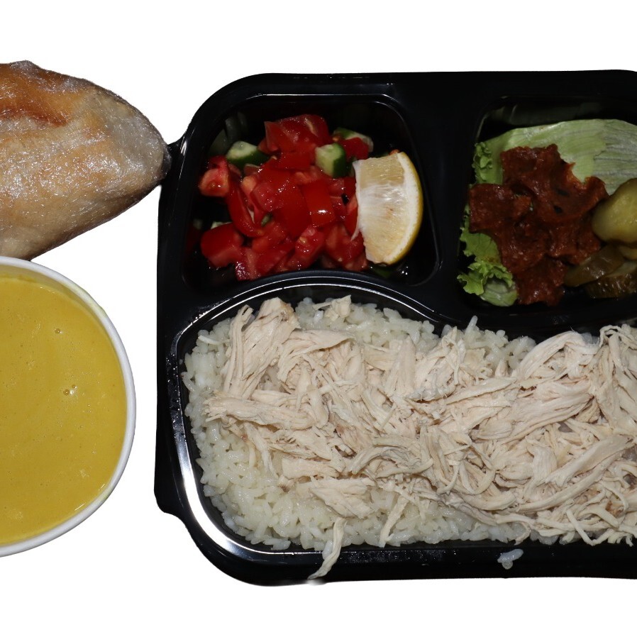 Çorbalı Tavuk Pilav Menü