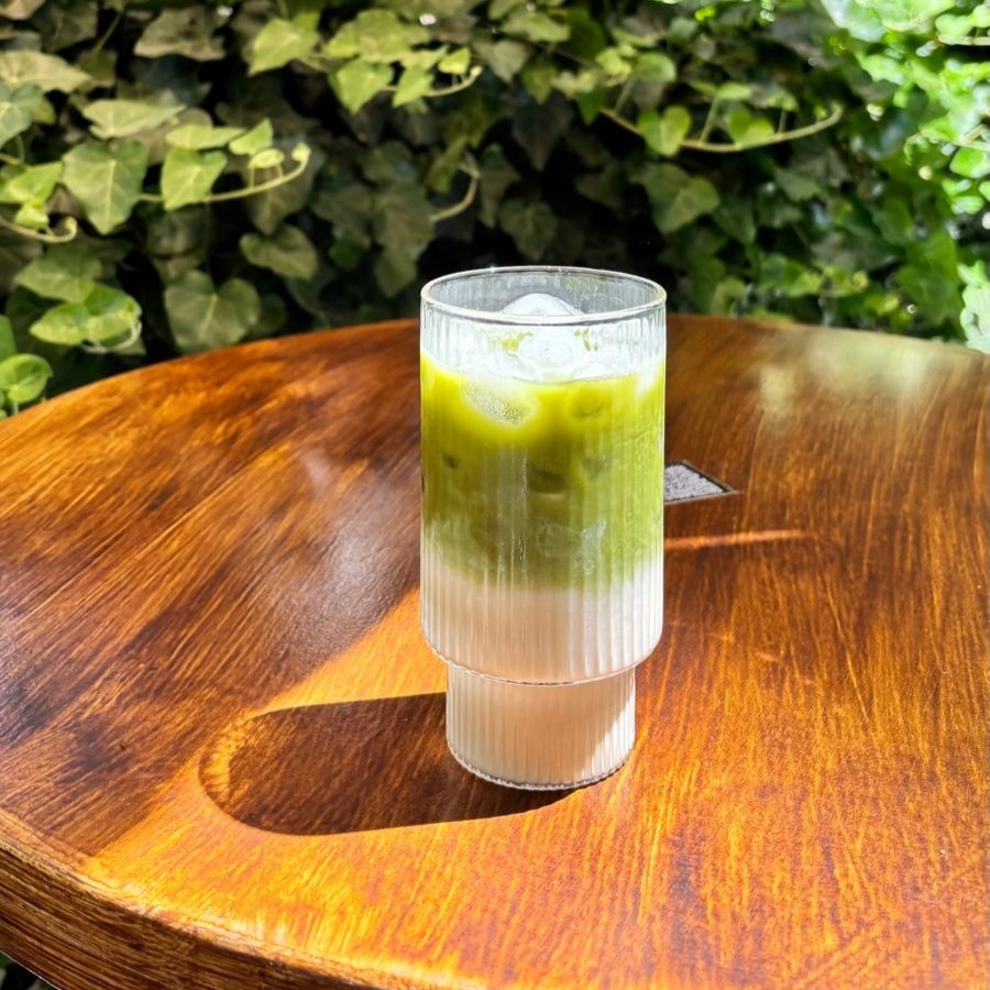 Iced Coconut Matcha Latte
