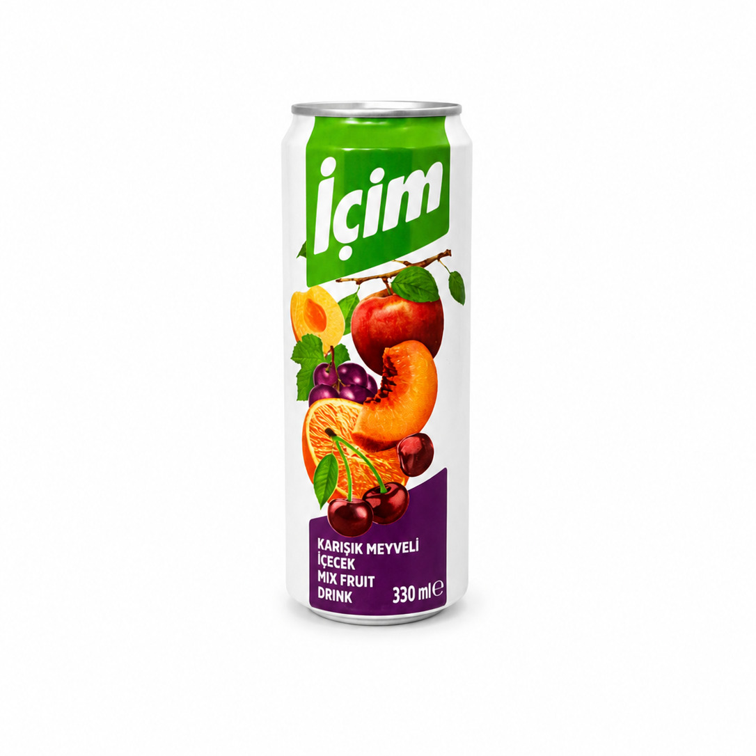 İçim Karışık Meyveli Kutu İçecek (330 ml)