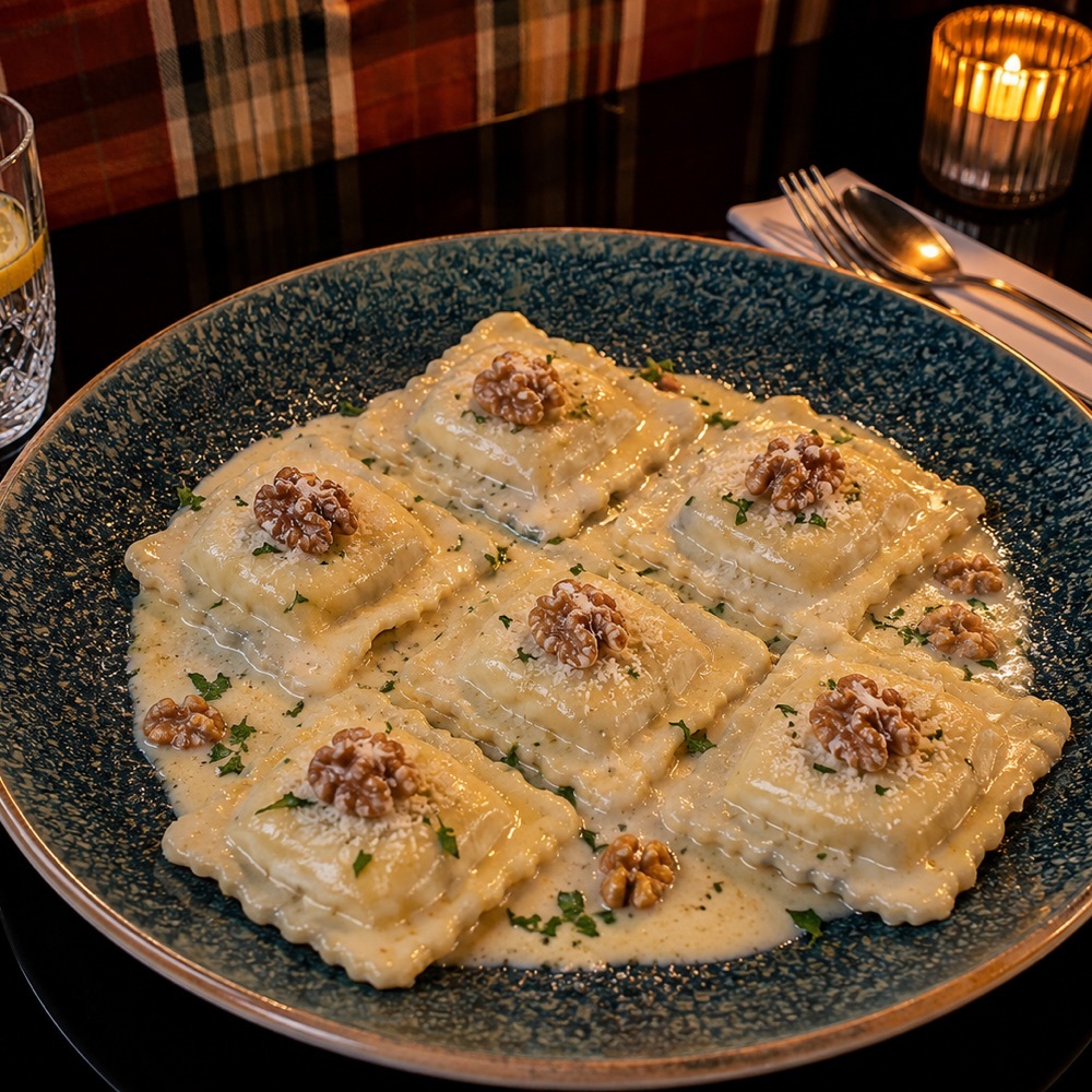 Beş Peynirli Ravioli