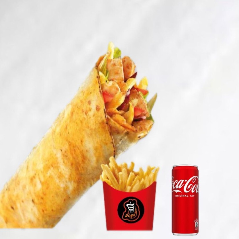 Acılı Doys Burrito Menü (250 Gr. )