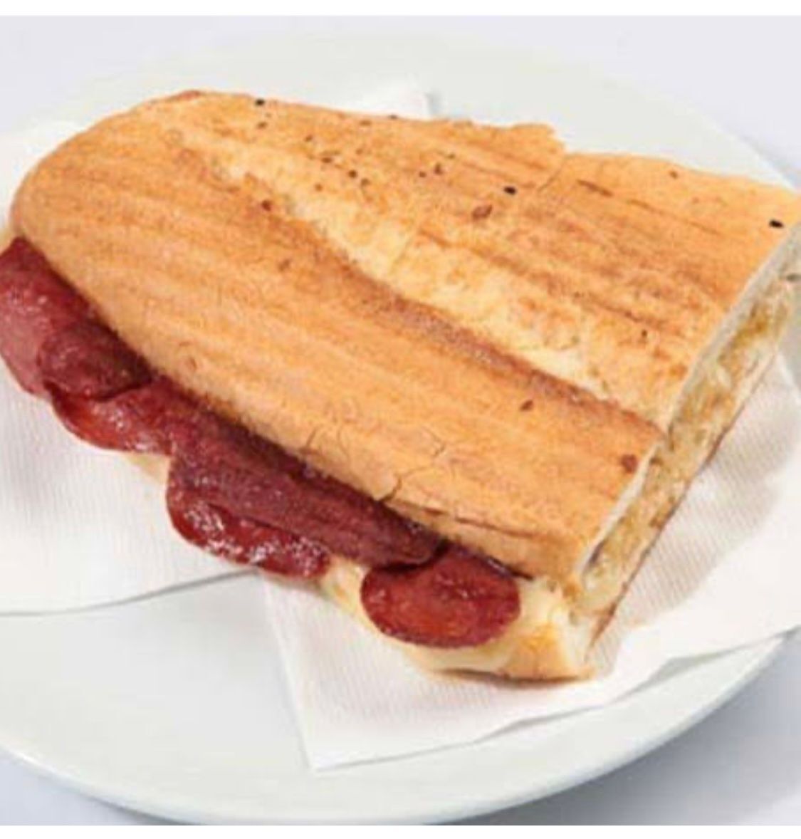Yarım Ekmek Dana Sucuklu Tost