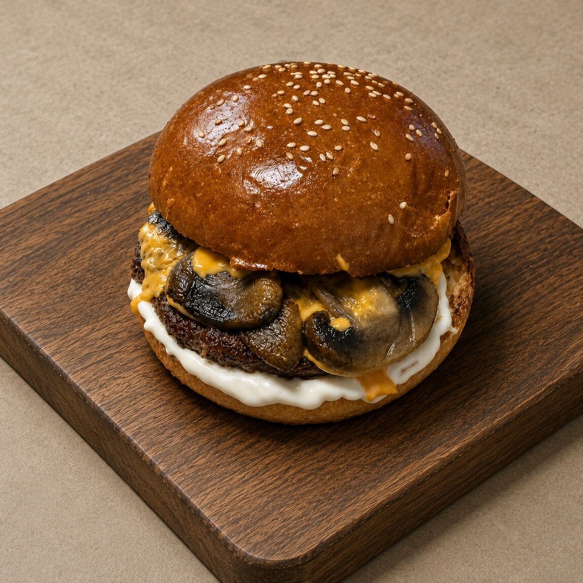 Snappy Truffle Burger