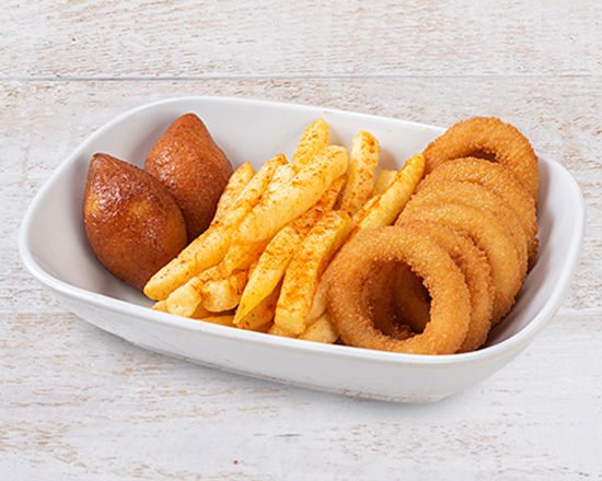 Çıtır 3'lü (1 İçli Köfte, Patates, 6 Soğan Halkası)