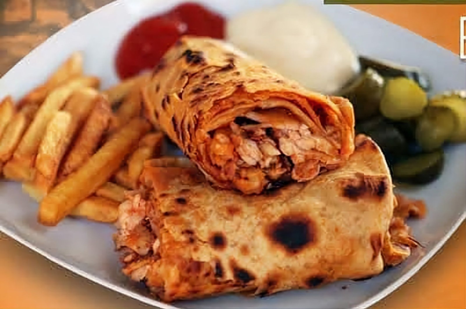 Hatay Usulü Tavuk Döner Dürüm (75 gr.)