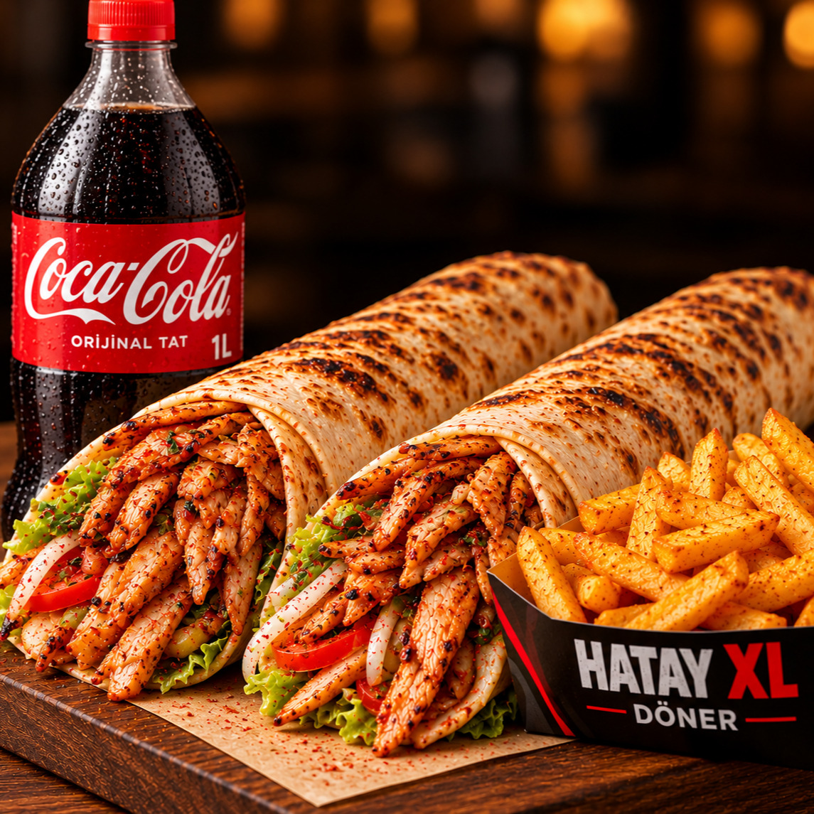 2 Kişilik 150 Gr Zurna Menü - 1 L Coca-Cola