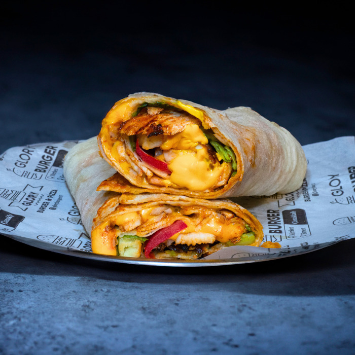 Cheddarlı Tavuk Döner Dürüm