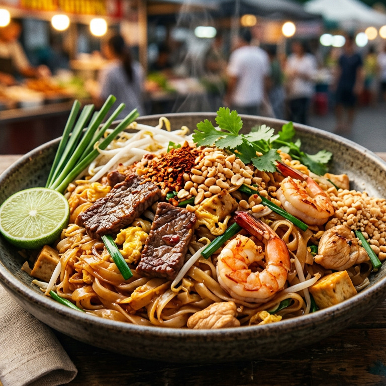 Üç Lezzetli Pad Thai