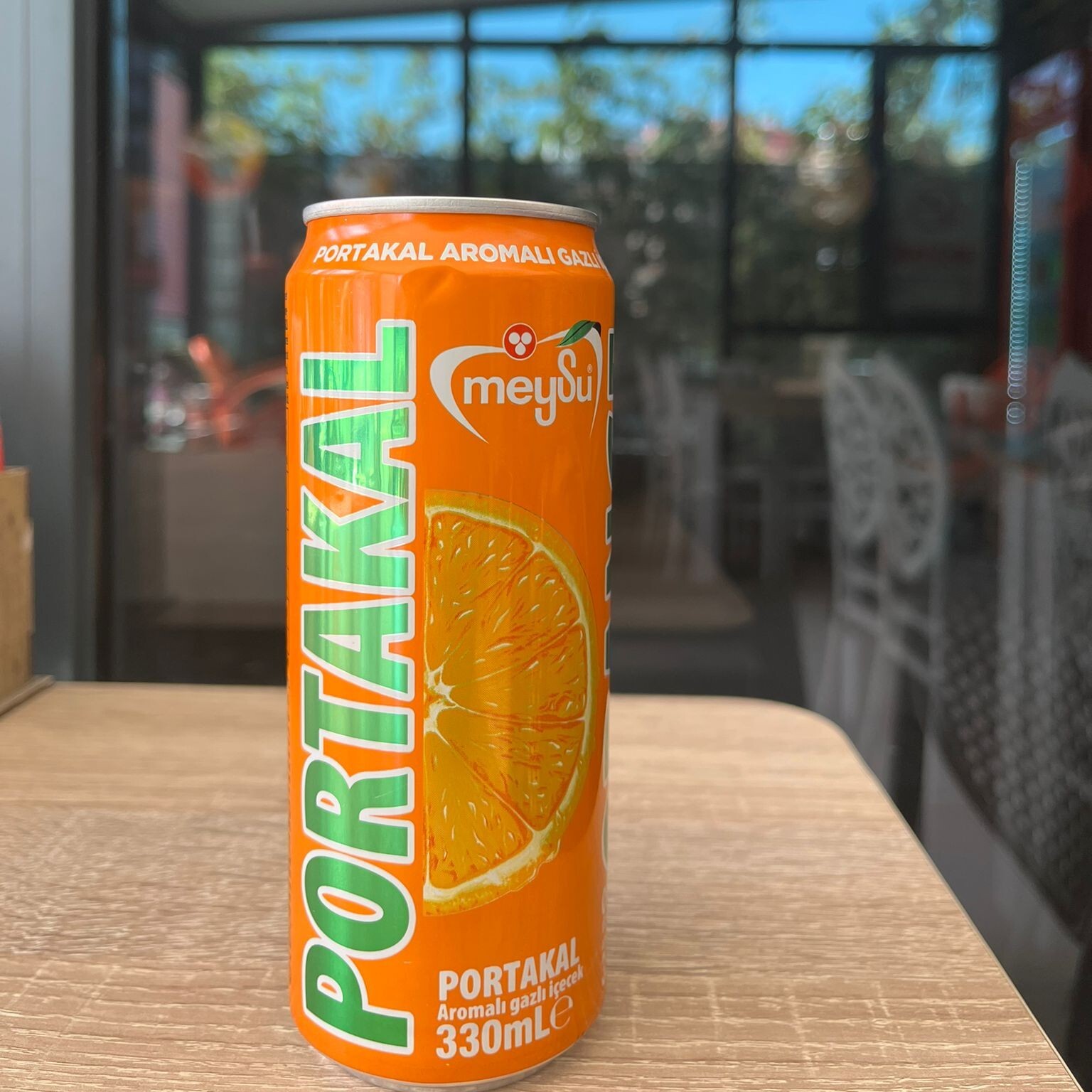 Meysu Portakal Aramalı Gazlı İçecek 330Ml
