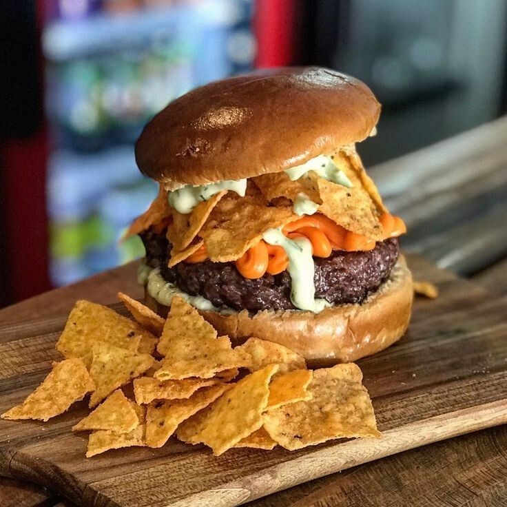 The Doritos Burger
