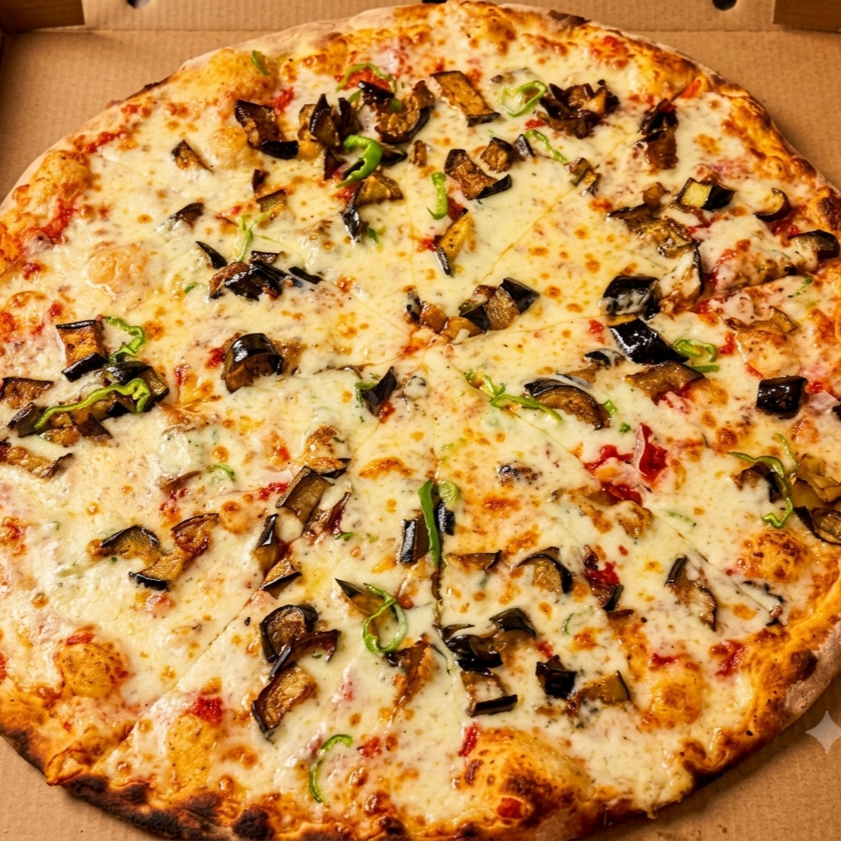 Patlıcanlı Pizza (Jumbo)