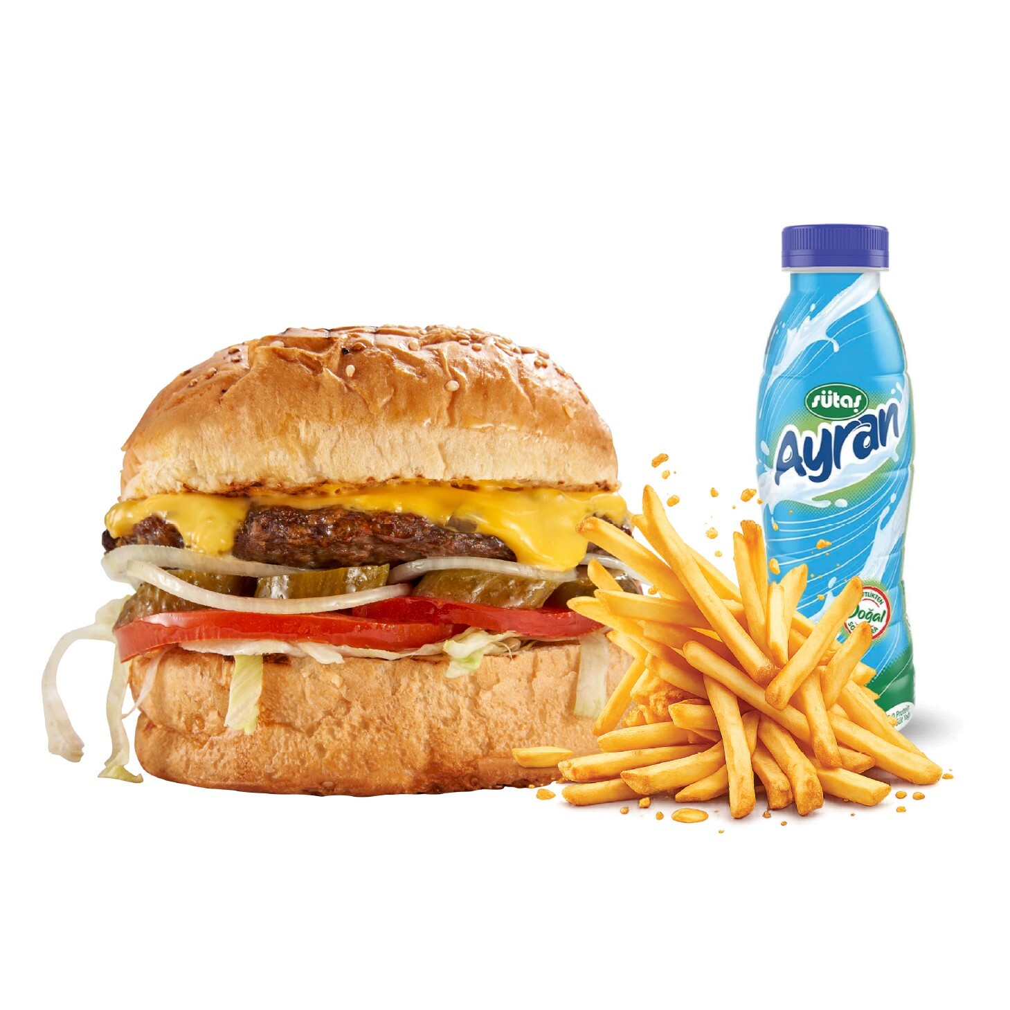 Klasik Burger Menü