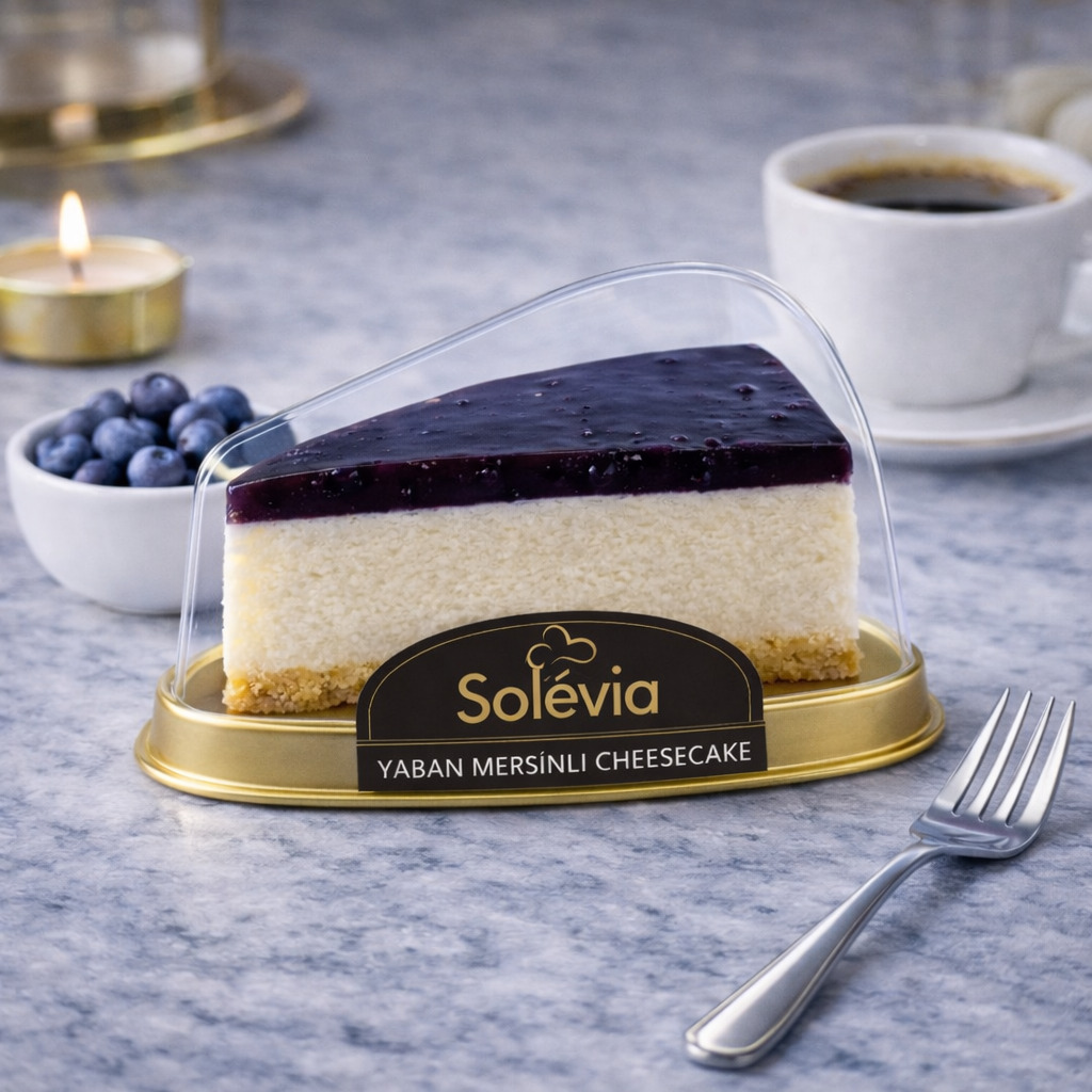 Yaban Mersinli Cheesecake