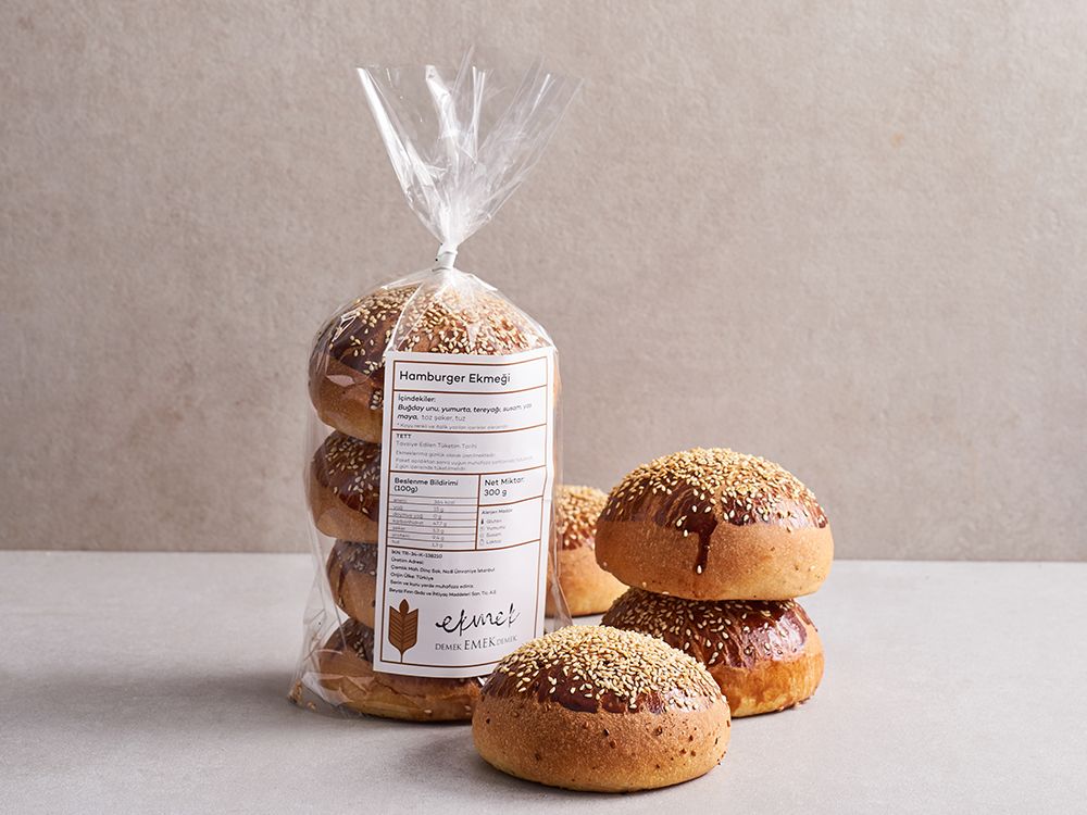 4'lü Hamburger Ekmeği
