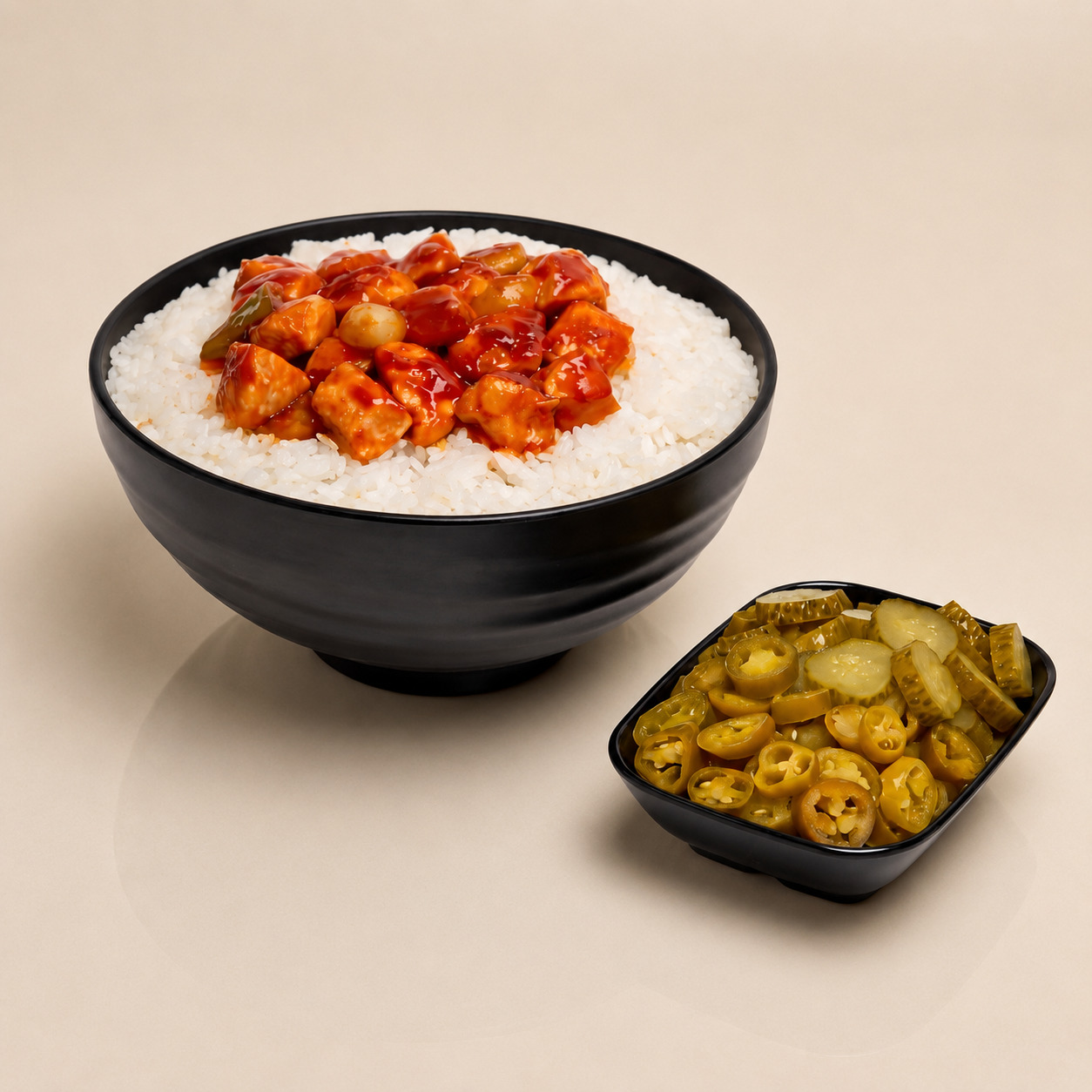 Barbekü Soslu Tavuk Pilav
