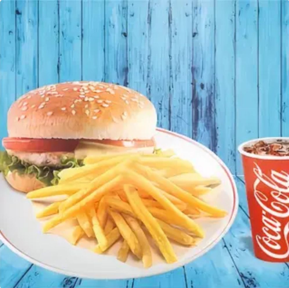 Chicken Burger Menü