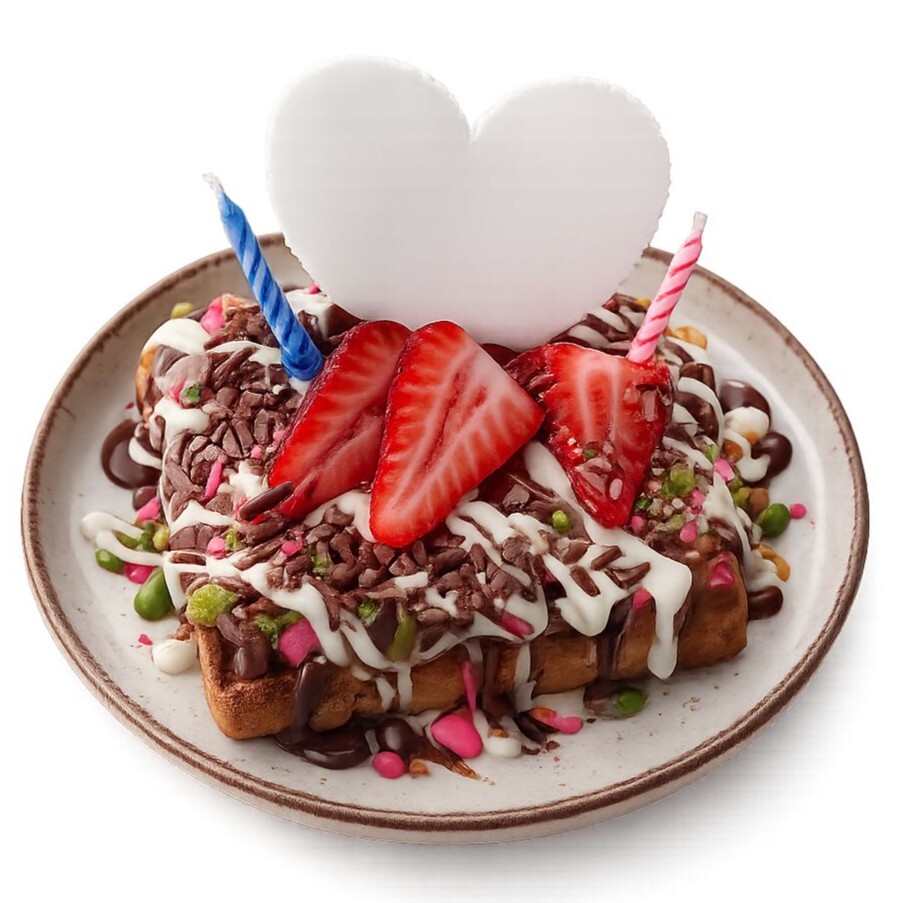 Birthday Waffle