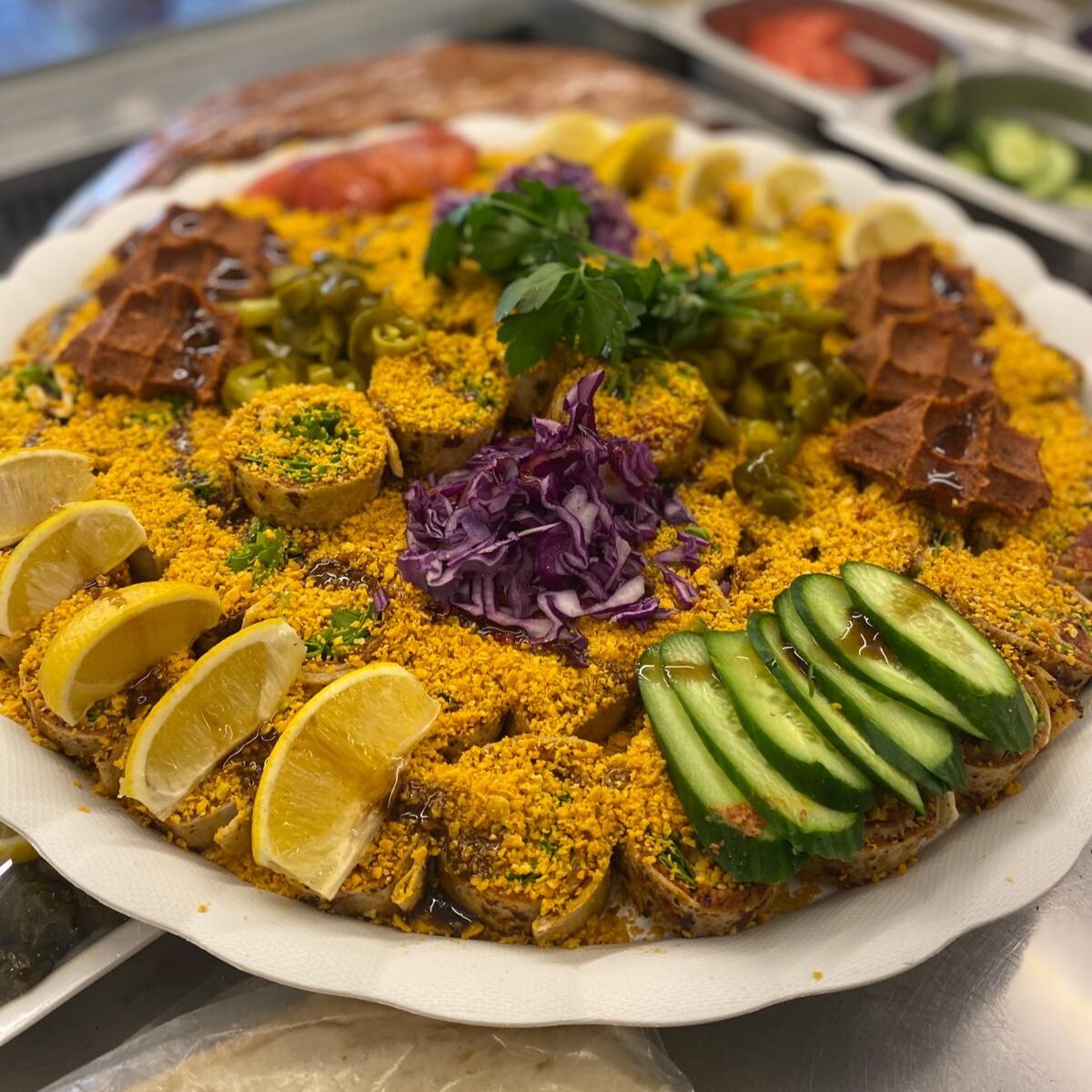 Osmanlı Tabağı(7 Kişilik)