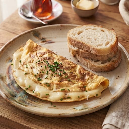 Kaşarlı Omlet