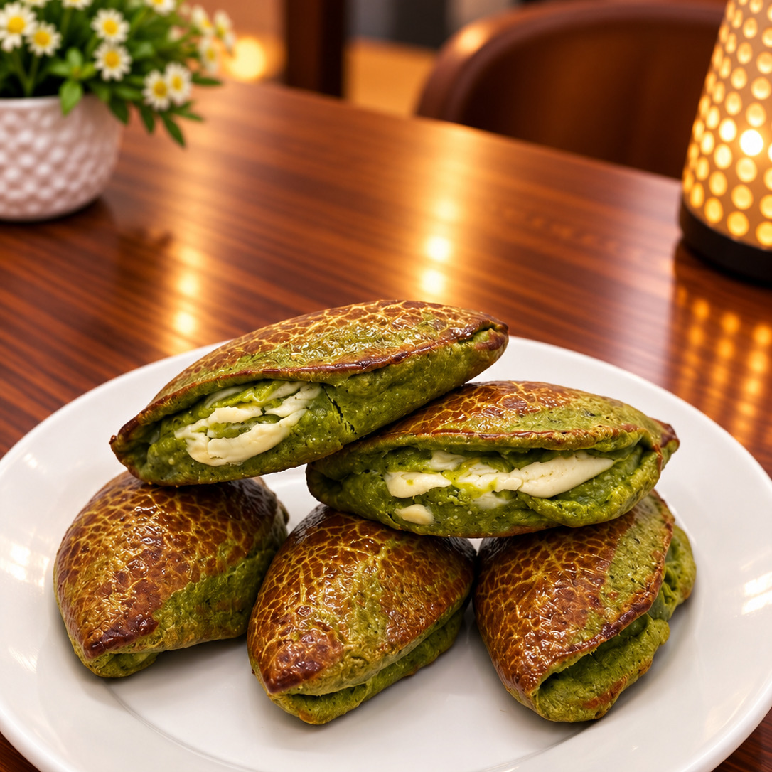 Ispanaklı Labneli Poğaça (500g)