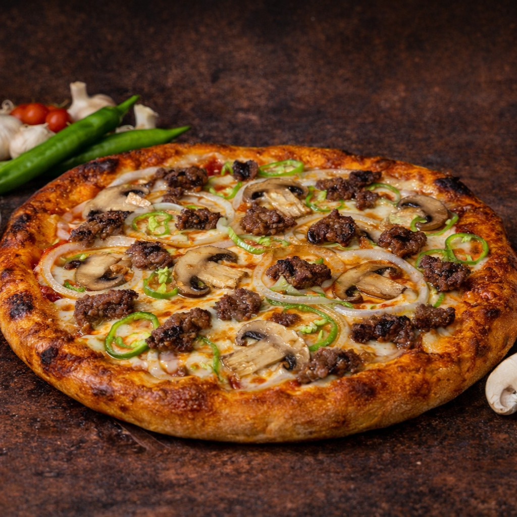 Köfteli Pizza (Küçük Boy)