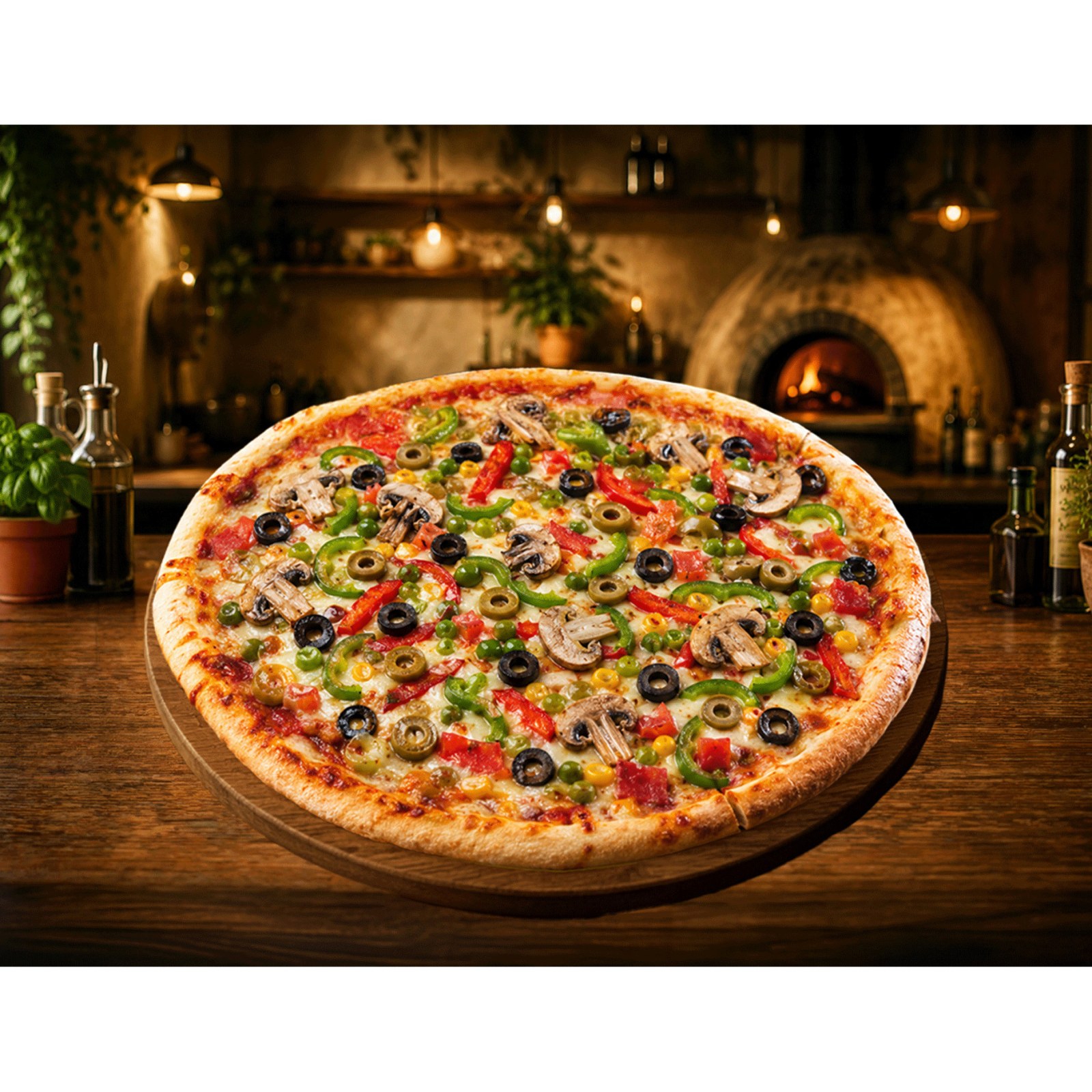 Vegetable Pizza