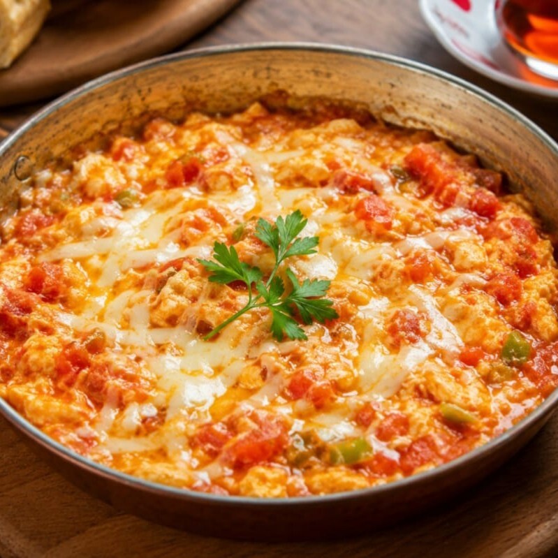Kaşarlı Menemen